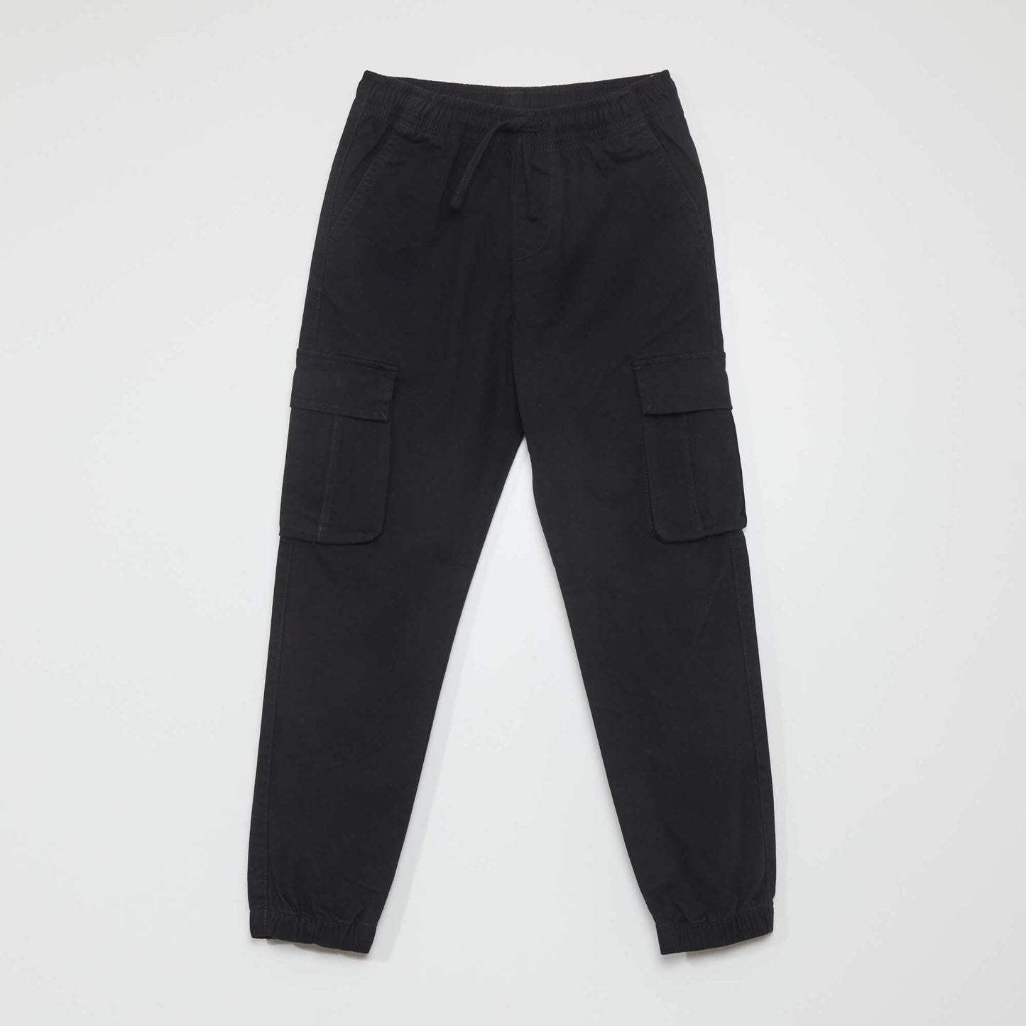 Multi-pocket trousers black