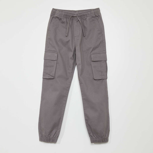 Multi-pocket trousers GREY