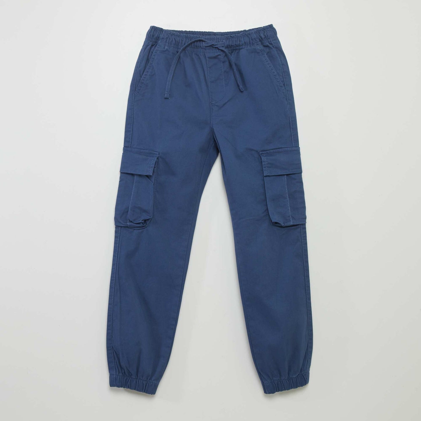 Multi-pocket trousers BLUE