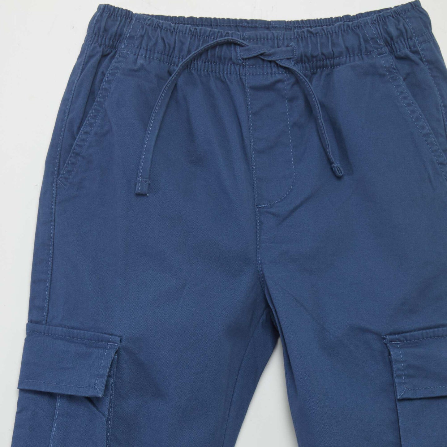 Multi-pocket trousers BLUE