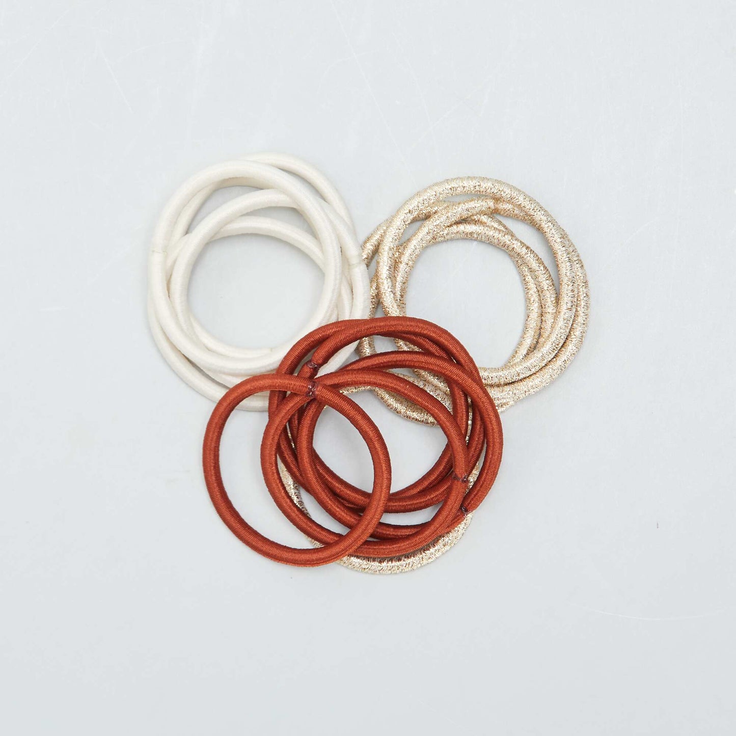 Pack of 15 hairbands BEIGE