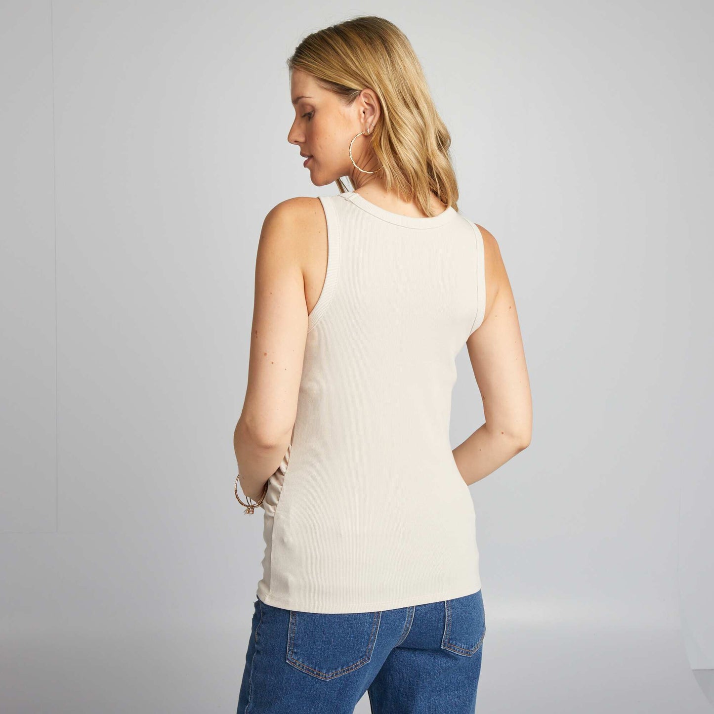 Maternity vest top GREY