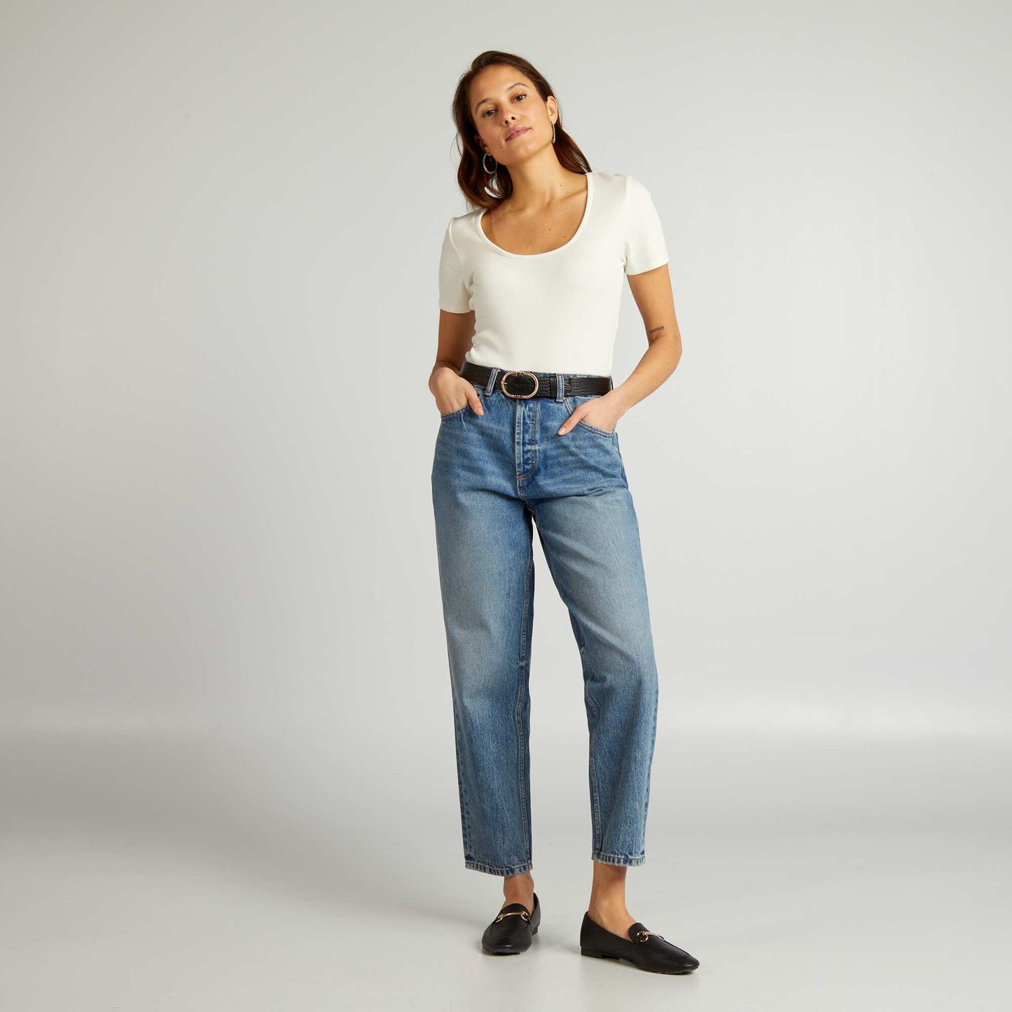 Straight-leg jeans BLUE