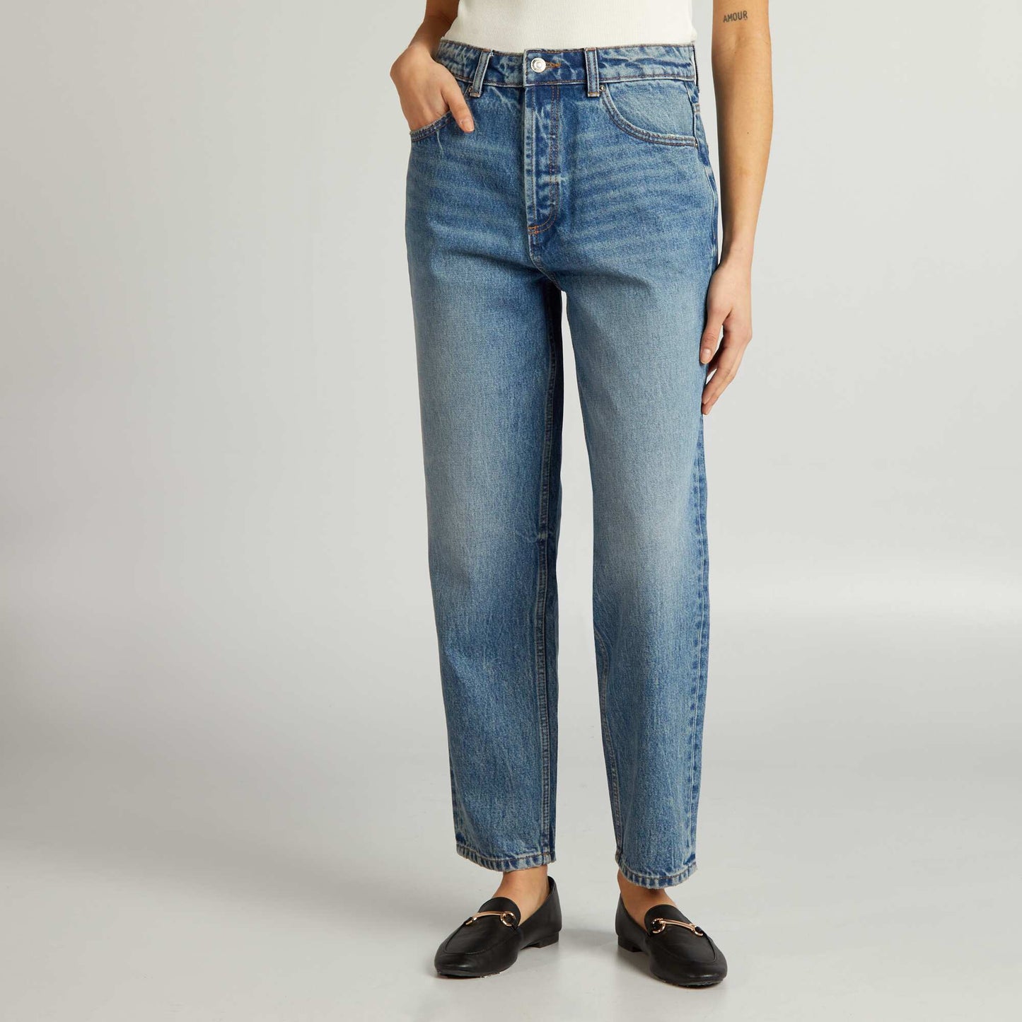 Straight-leg jeans BLUE