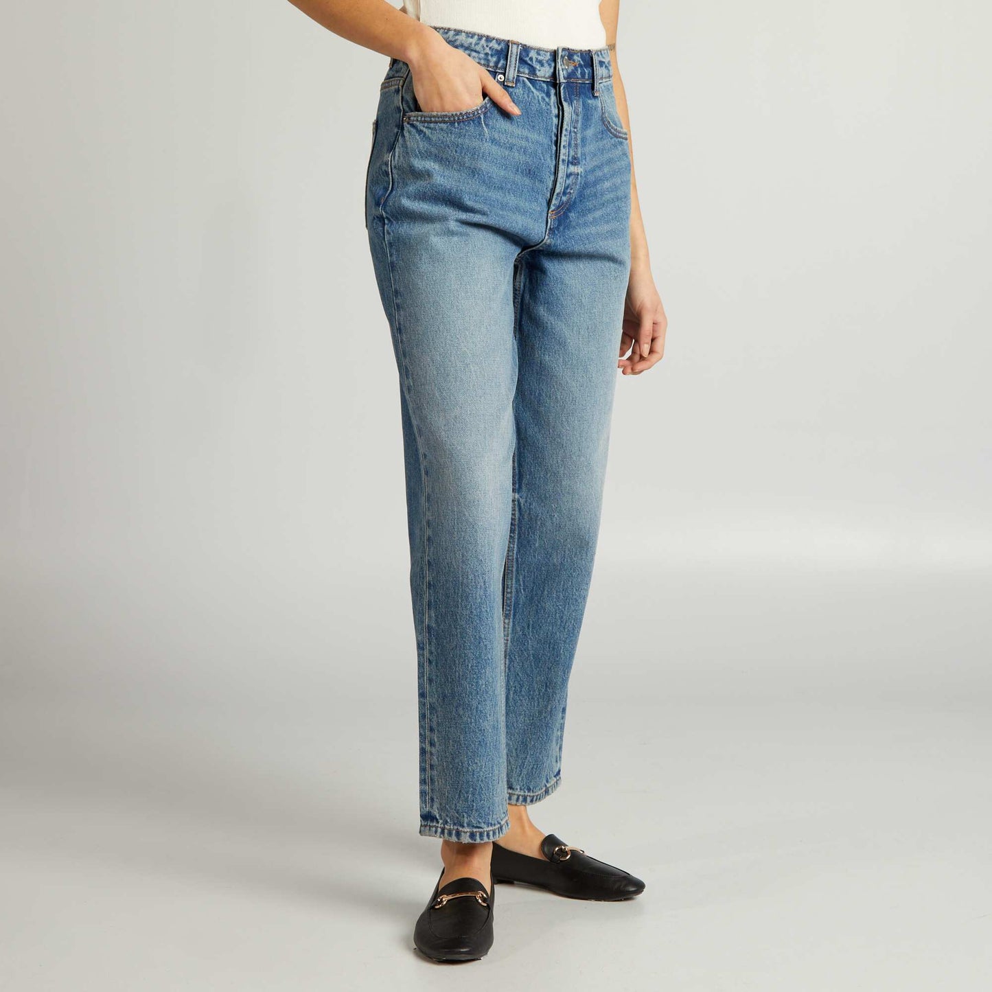 Straight-leg jeans BLUE