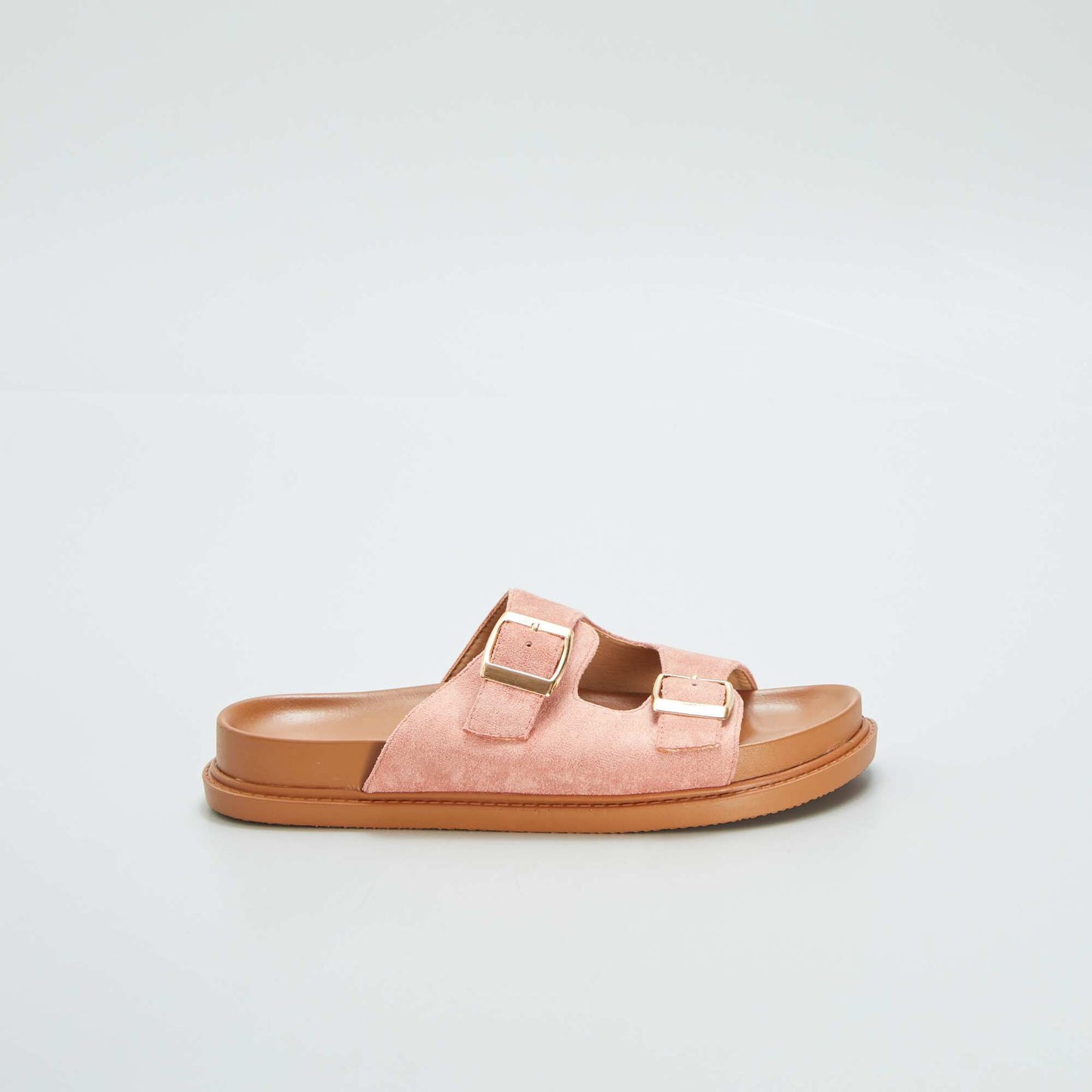 Sandals with double straps PINK