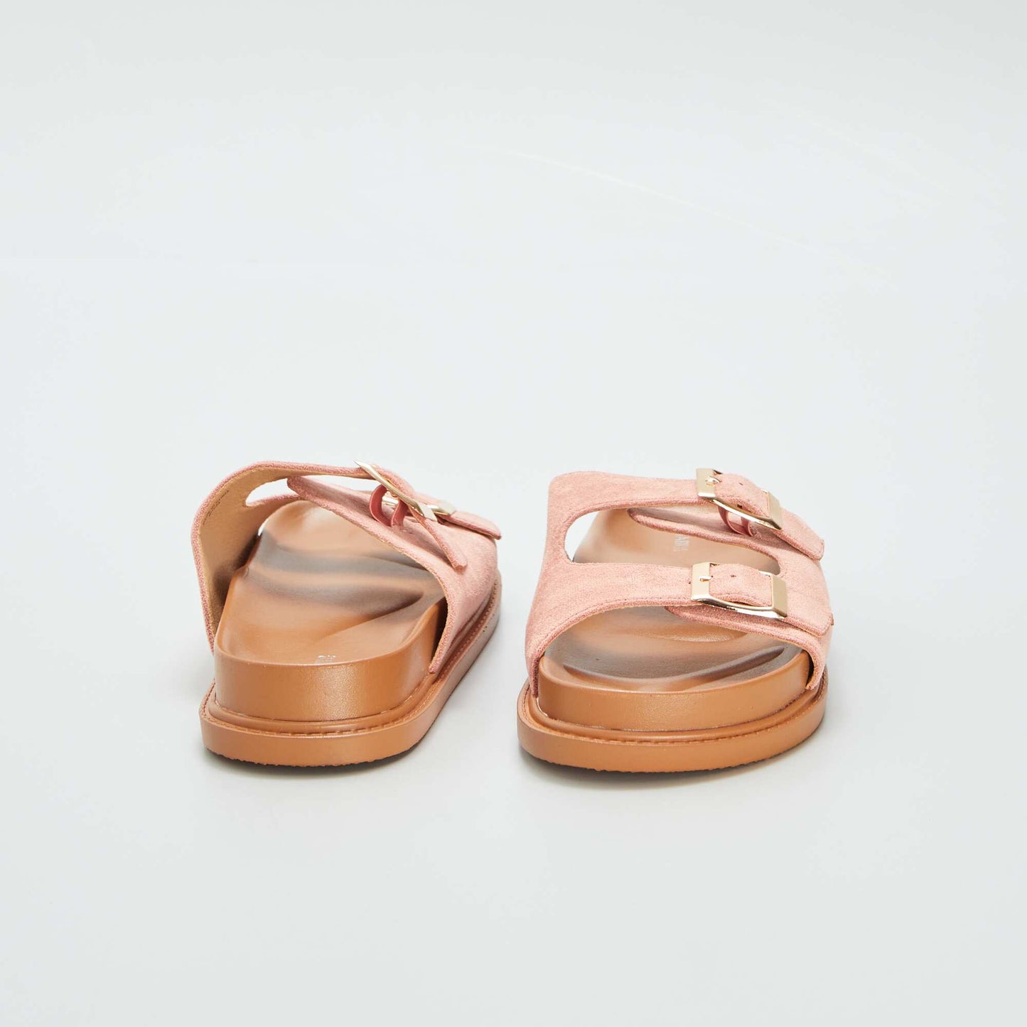 Sandals with double straps PINK