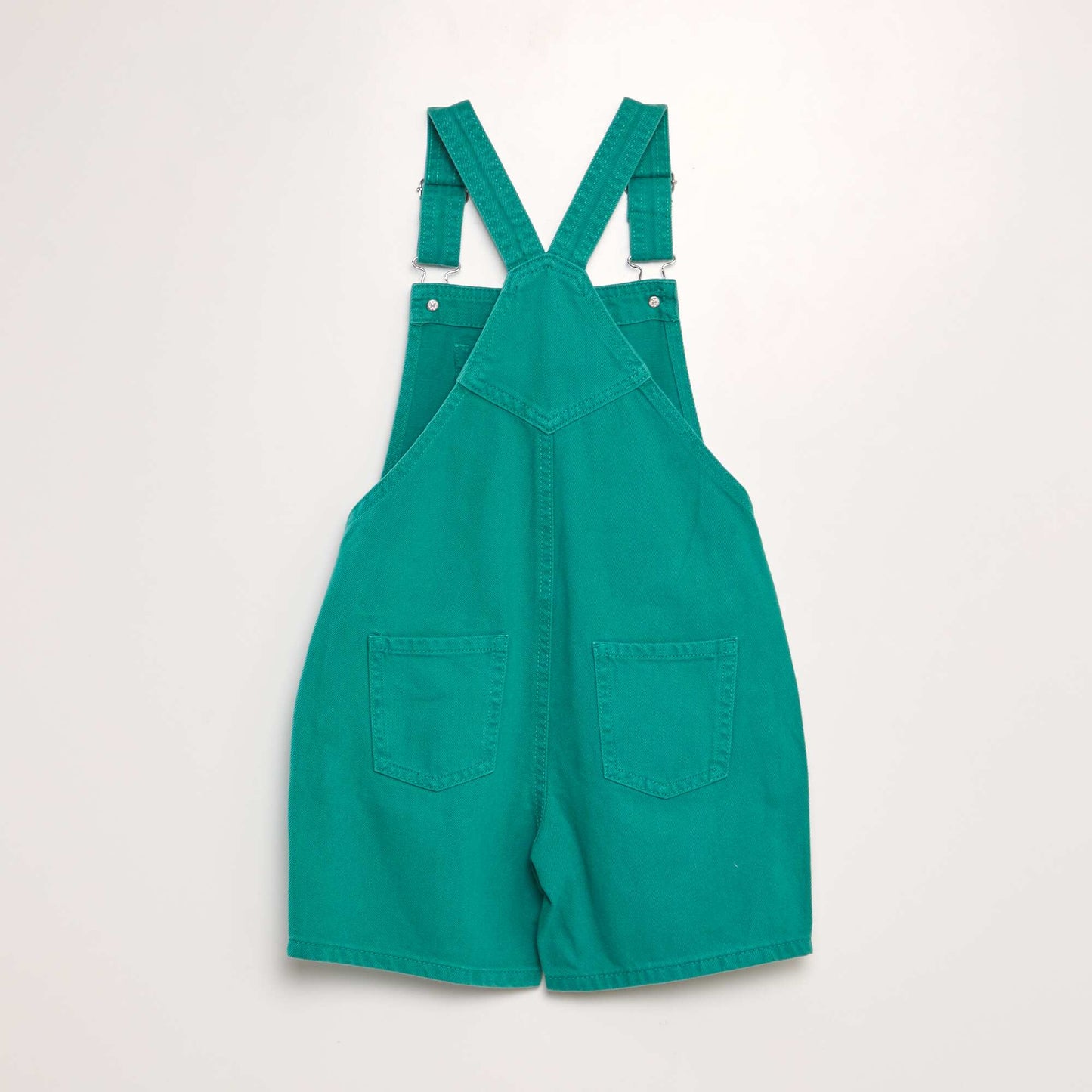 Denim dungarees GREEN