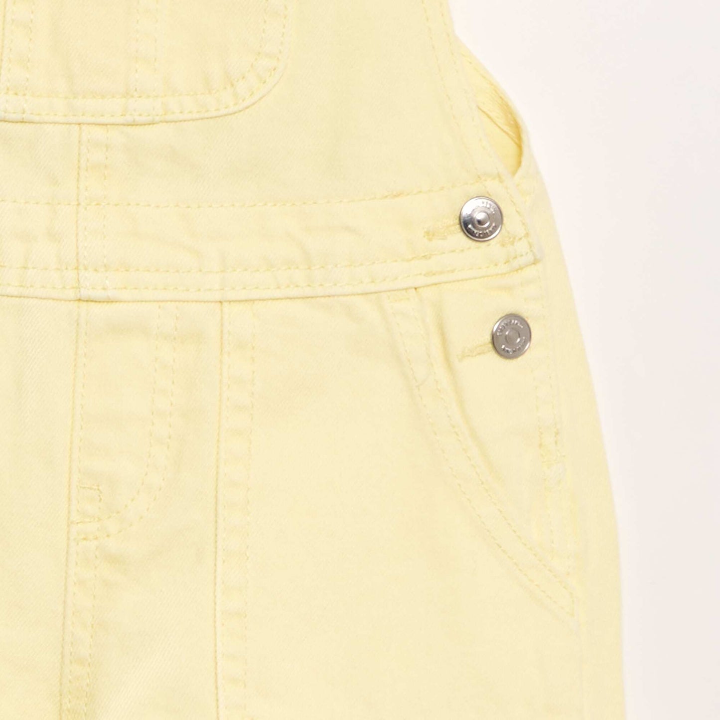 Denim dungarees YELLOW