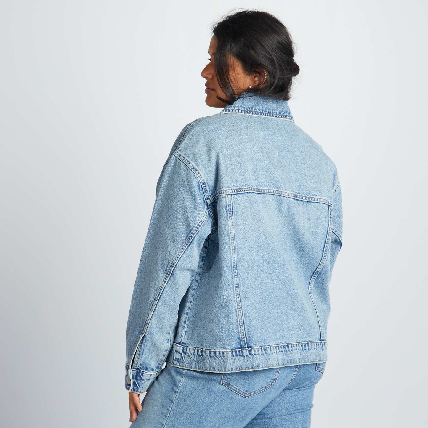 Retro denim jacket BLUE