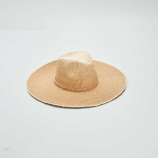 Straw hat BEIGE