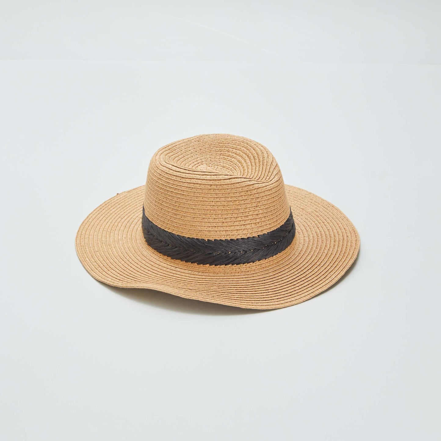 Straw hat BLACK