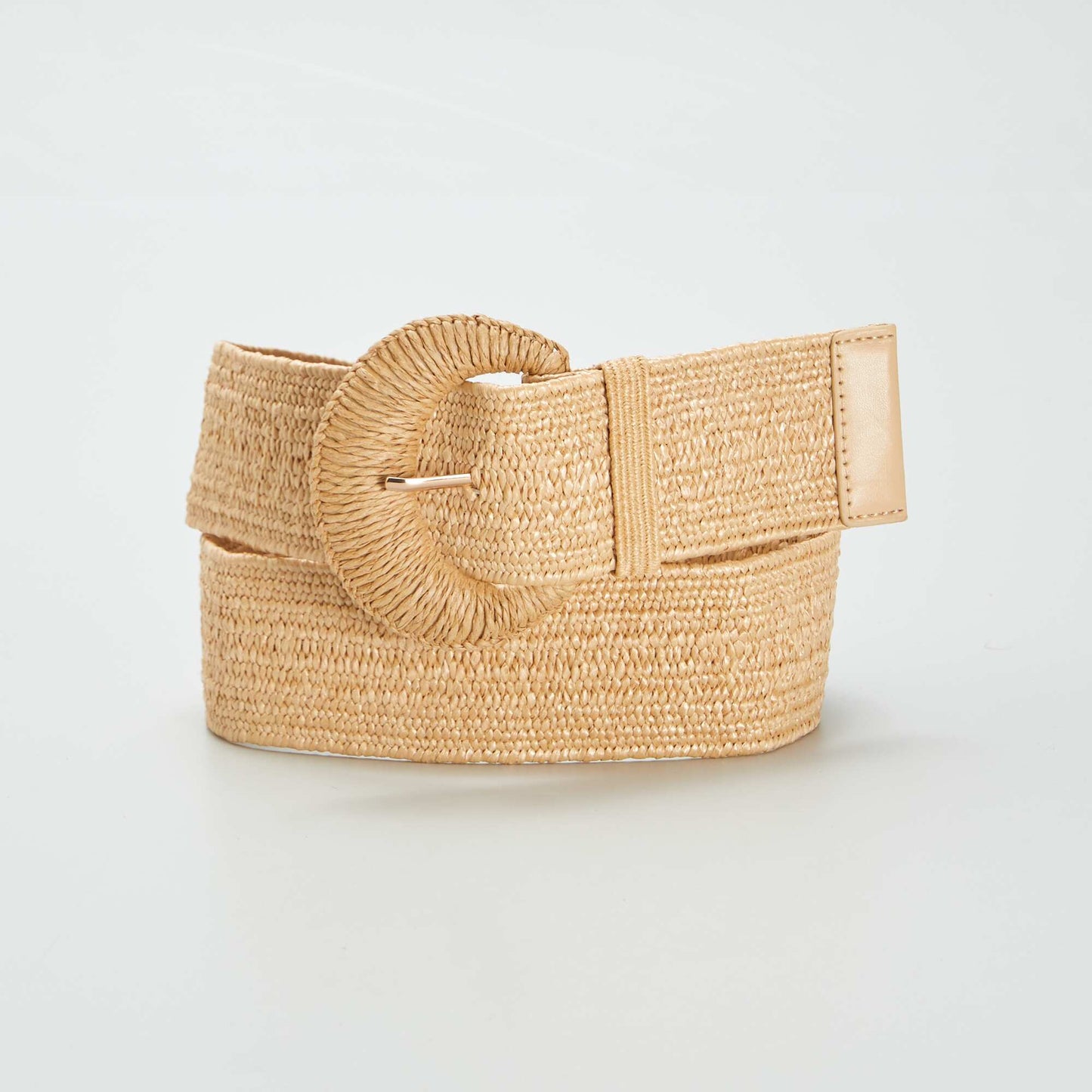 Straw-effect belt BEIGE