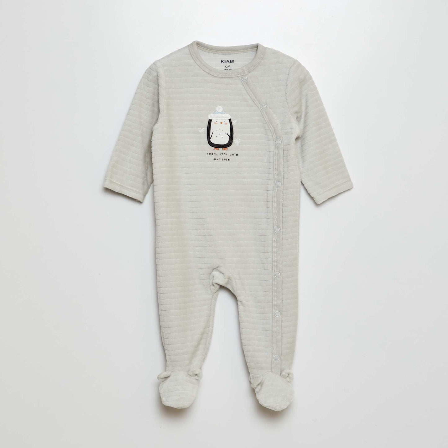 Pack of 2 sleepsuit pyjamas WHITE