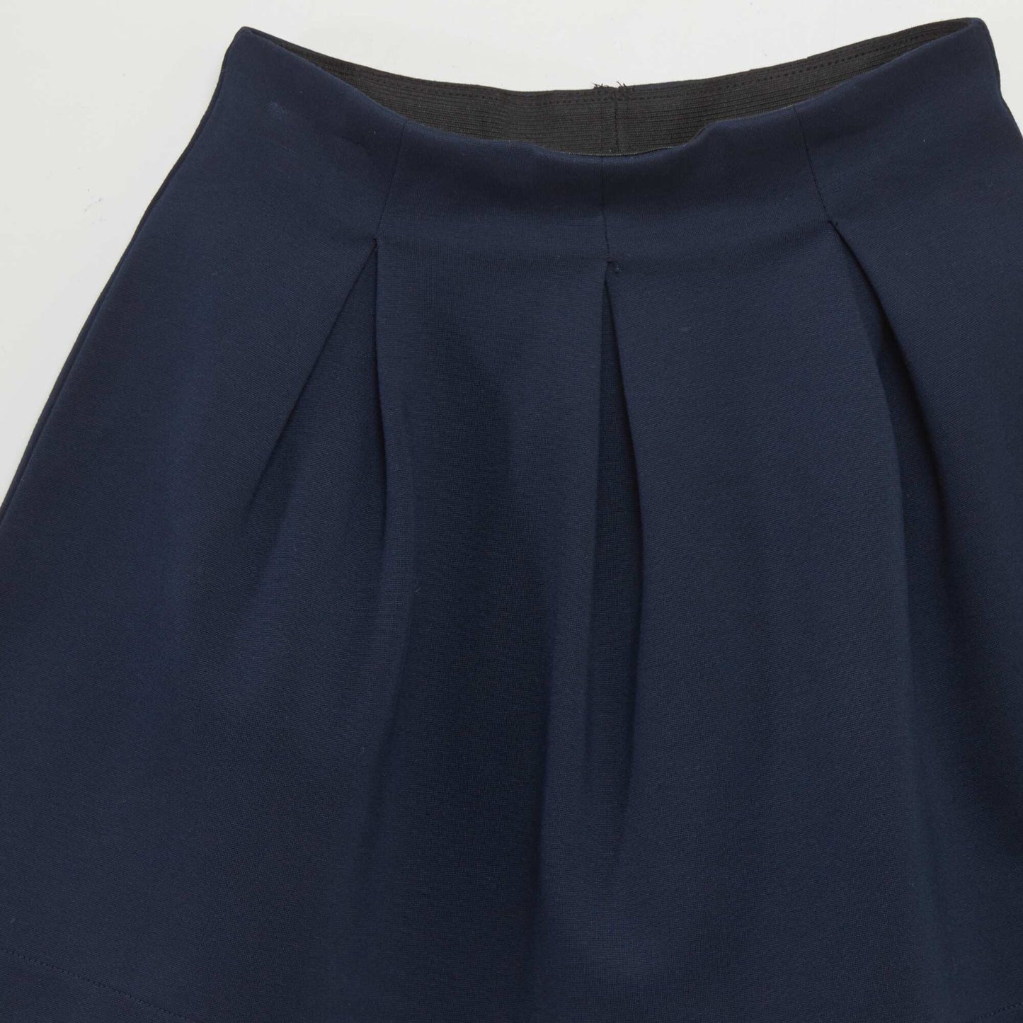 Pleated skirt blue