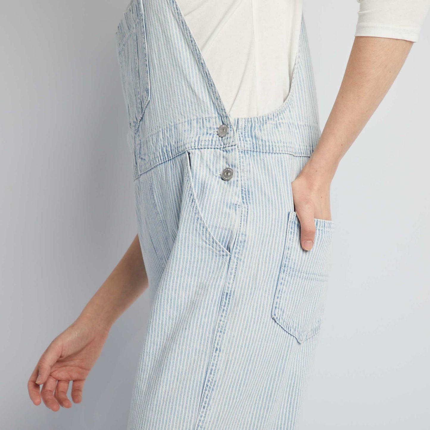 Denim dungarees BLUE