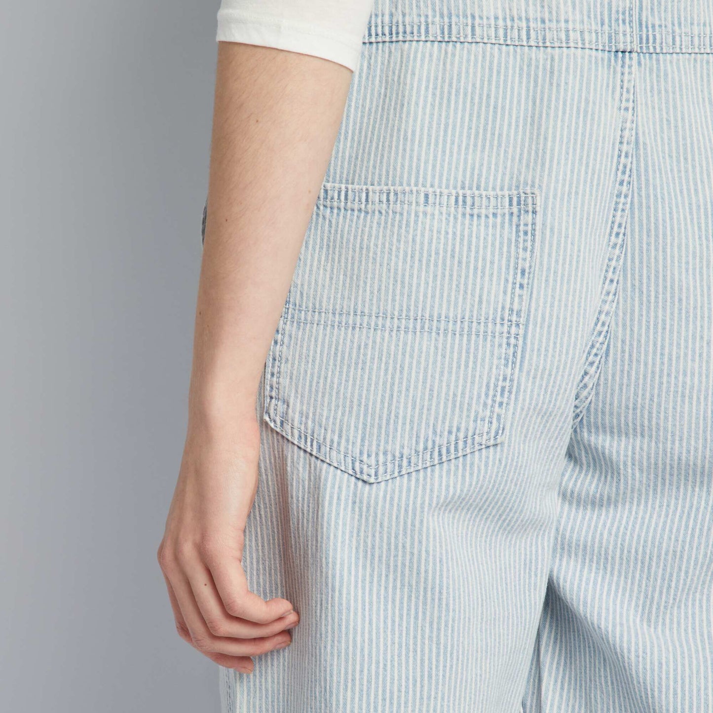 Denim dungarees BLUE