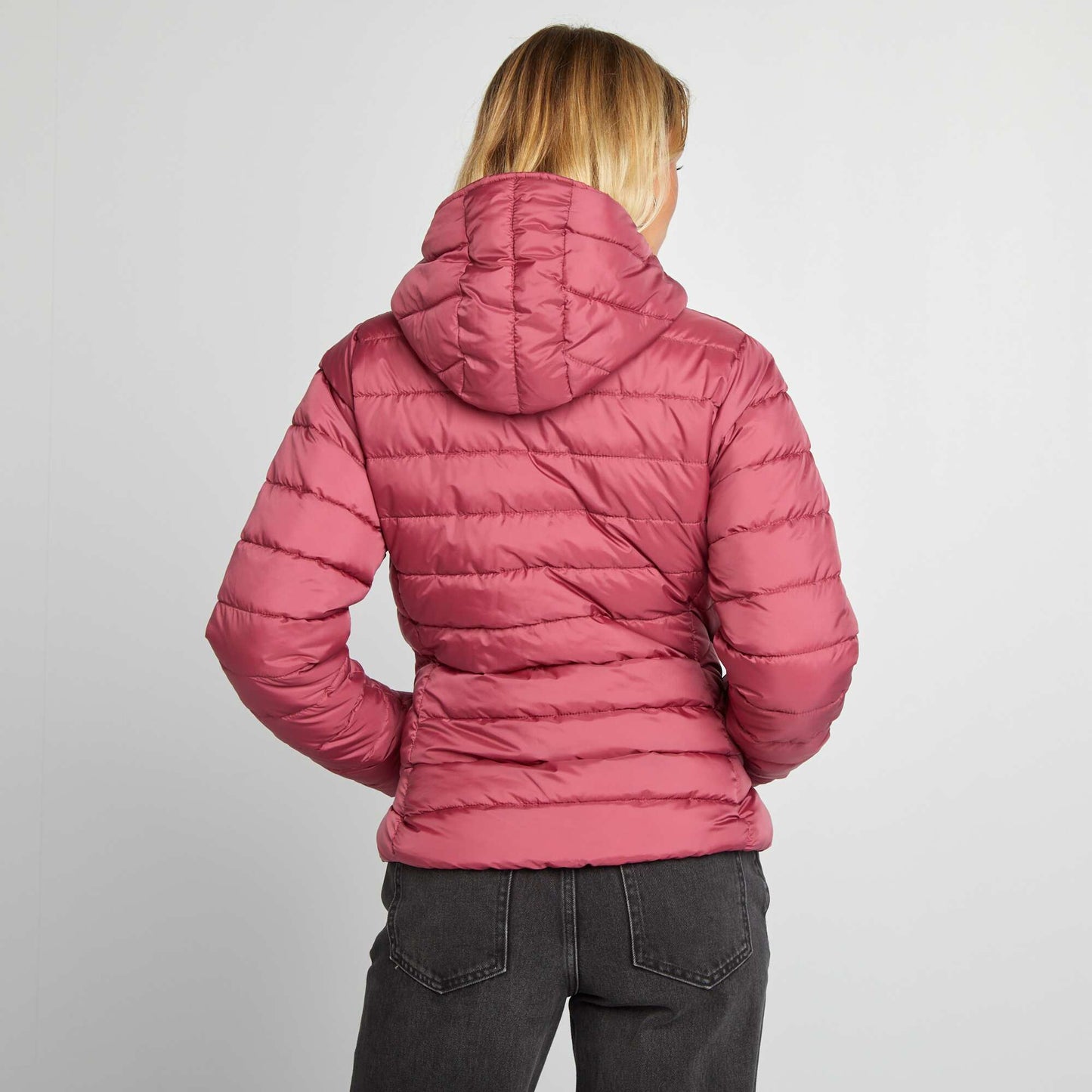 Lightweight quilted padded jacket PINK