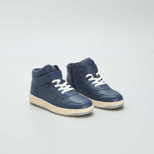 High-top trainers BLUE