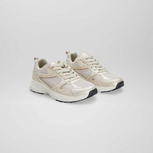 Sporty trainers BEIGE