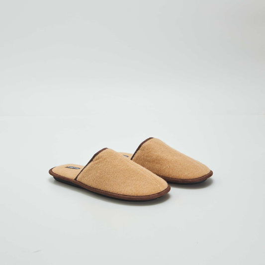 Mule slippers BROWN