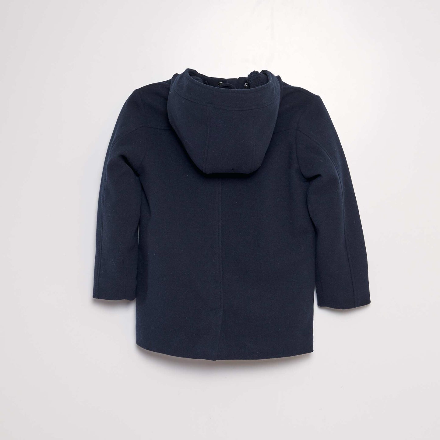 Wool-effect coat BLUE