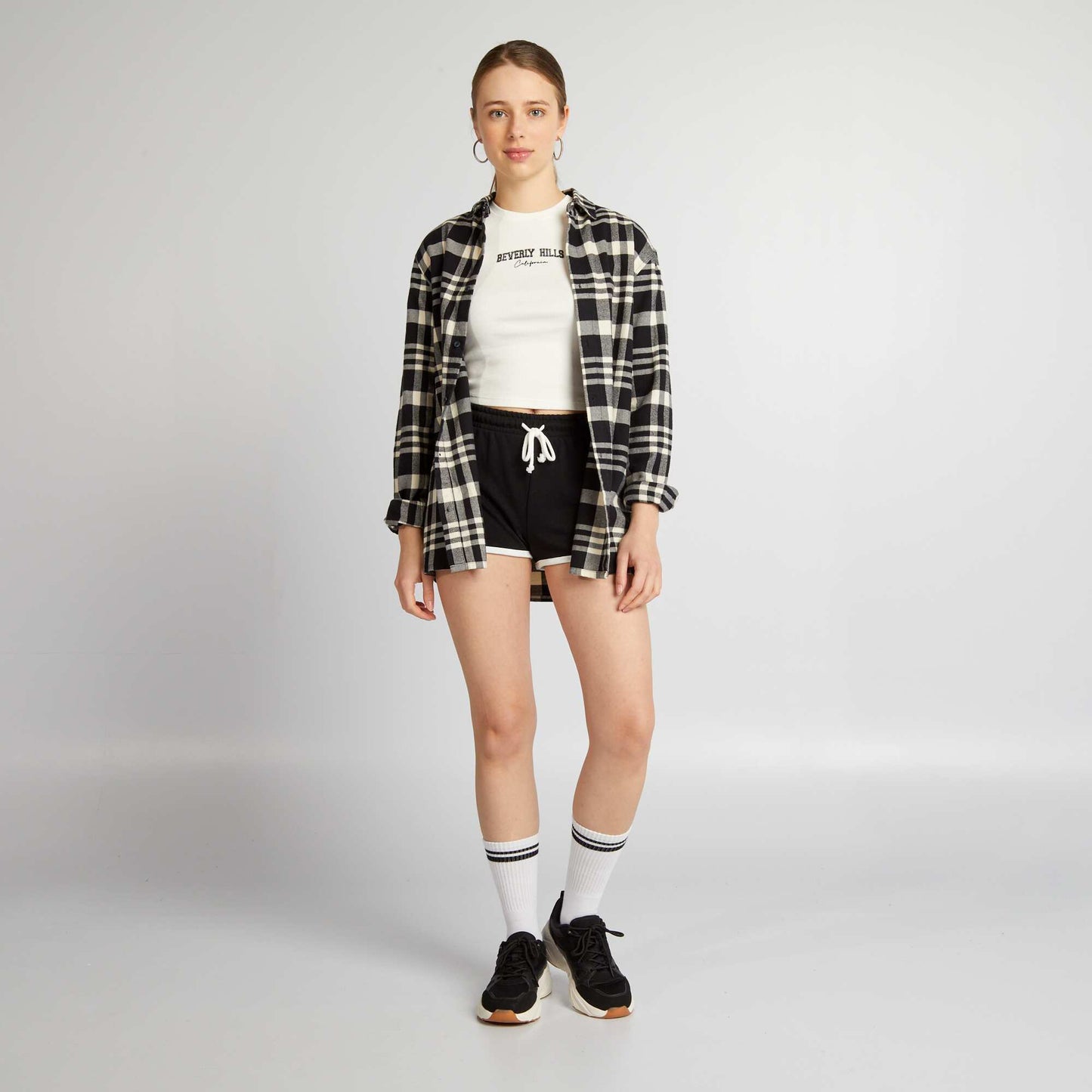 Short sportswear-style shorts black