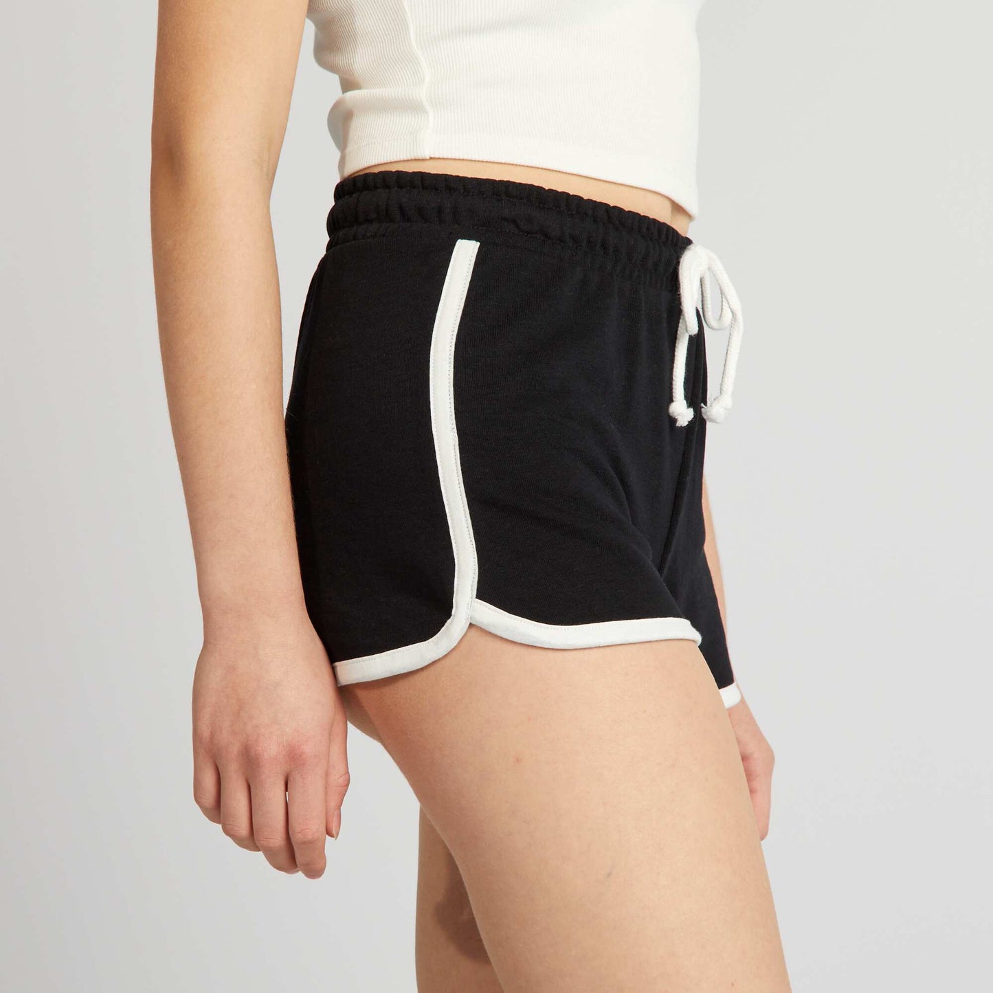 Short sportswear-style shorts black