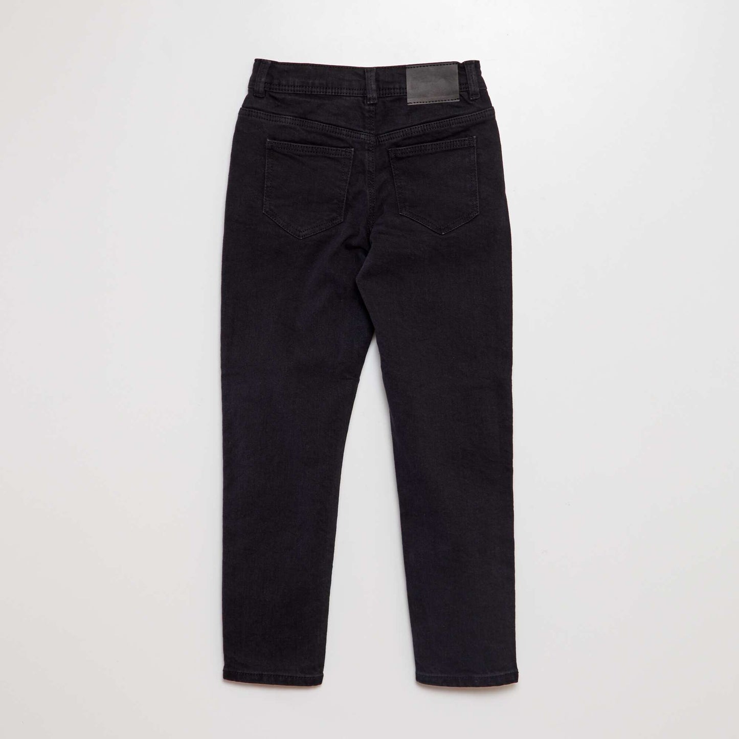 Slim-fit 5-pocket trousers BLACK