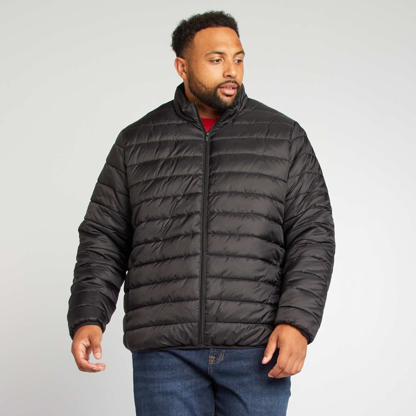 Lightweight padded jacket black