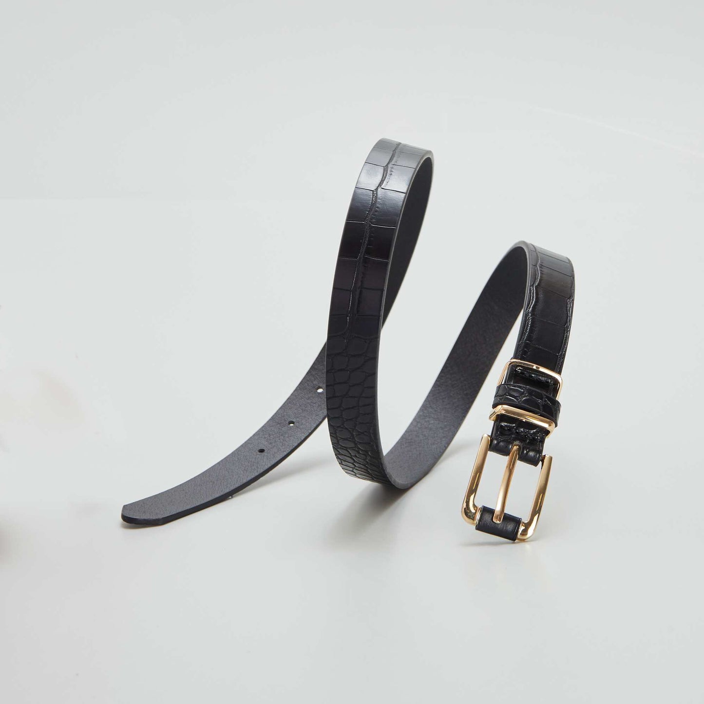 Skinny belt BLACK