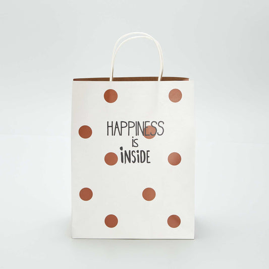 Paper gift bag WHITE