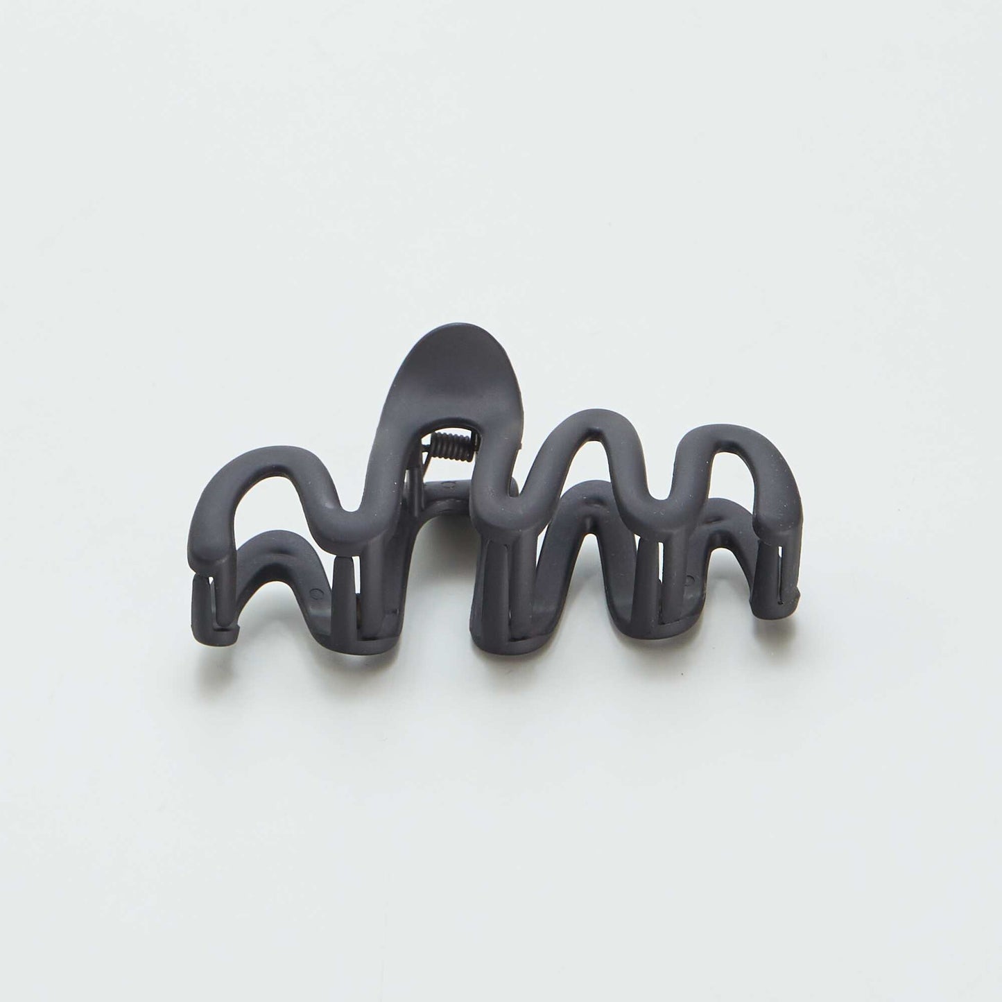 Zig-zag claw clip BLACK