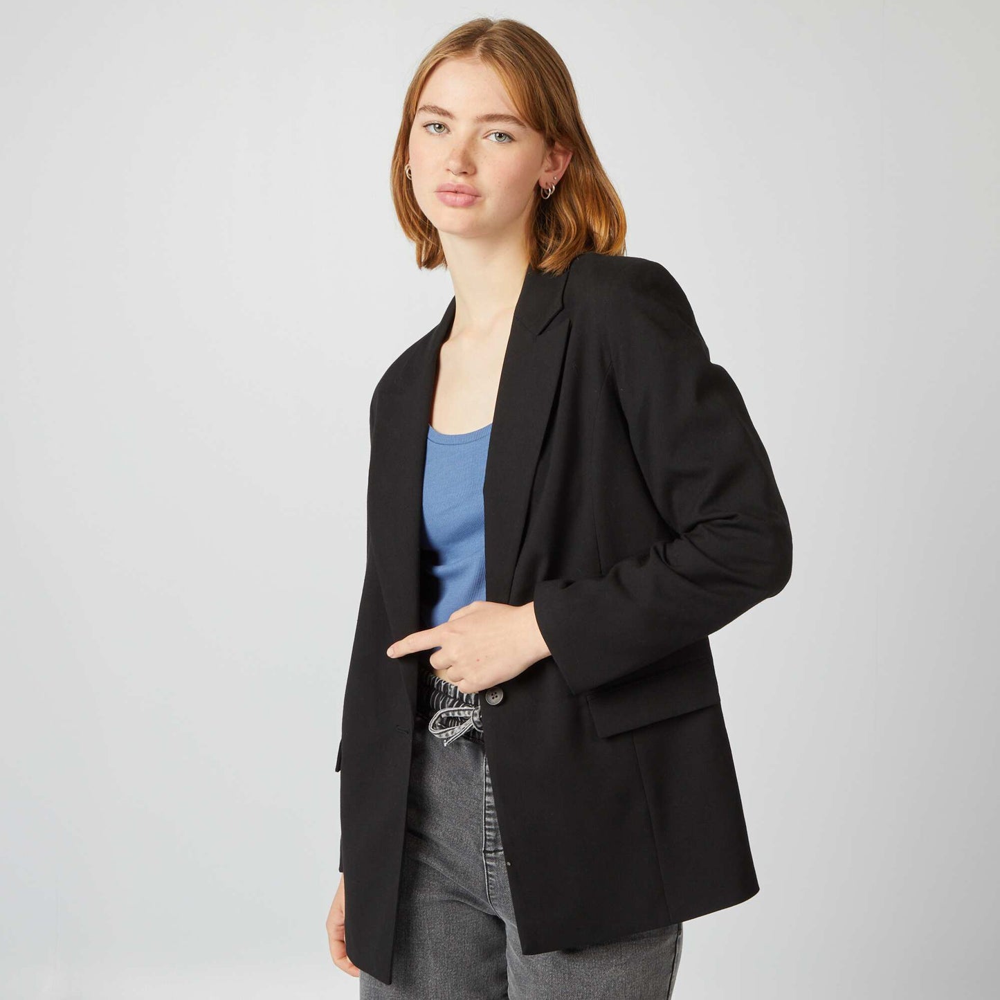 Oversized blazer black