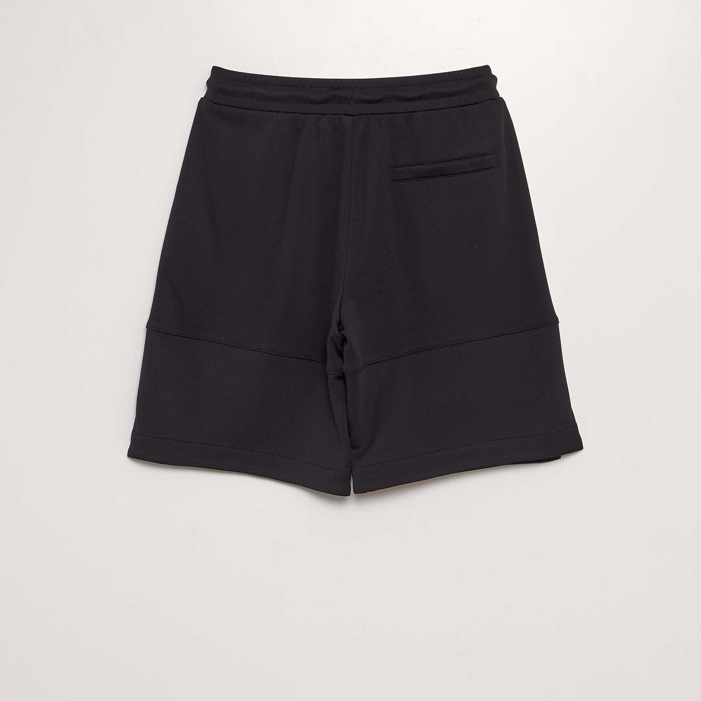 Polyknit Bermuda shorts BLACK