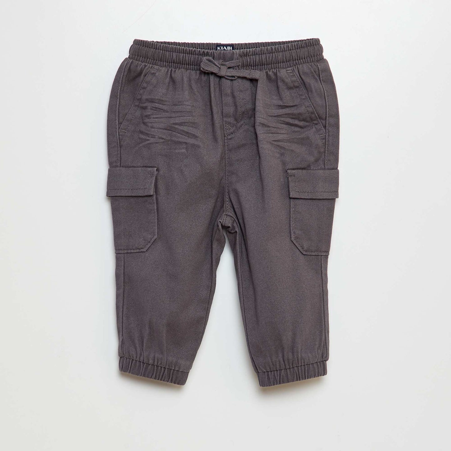 Joggers with flap pockets GREY