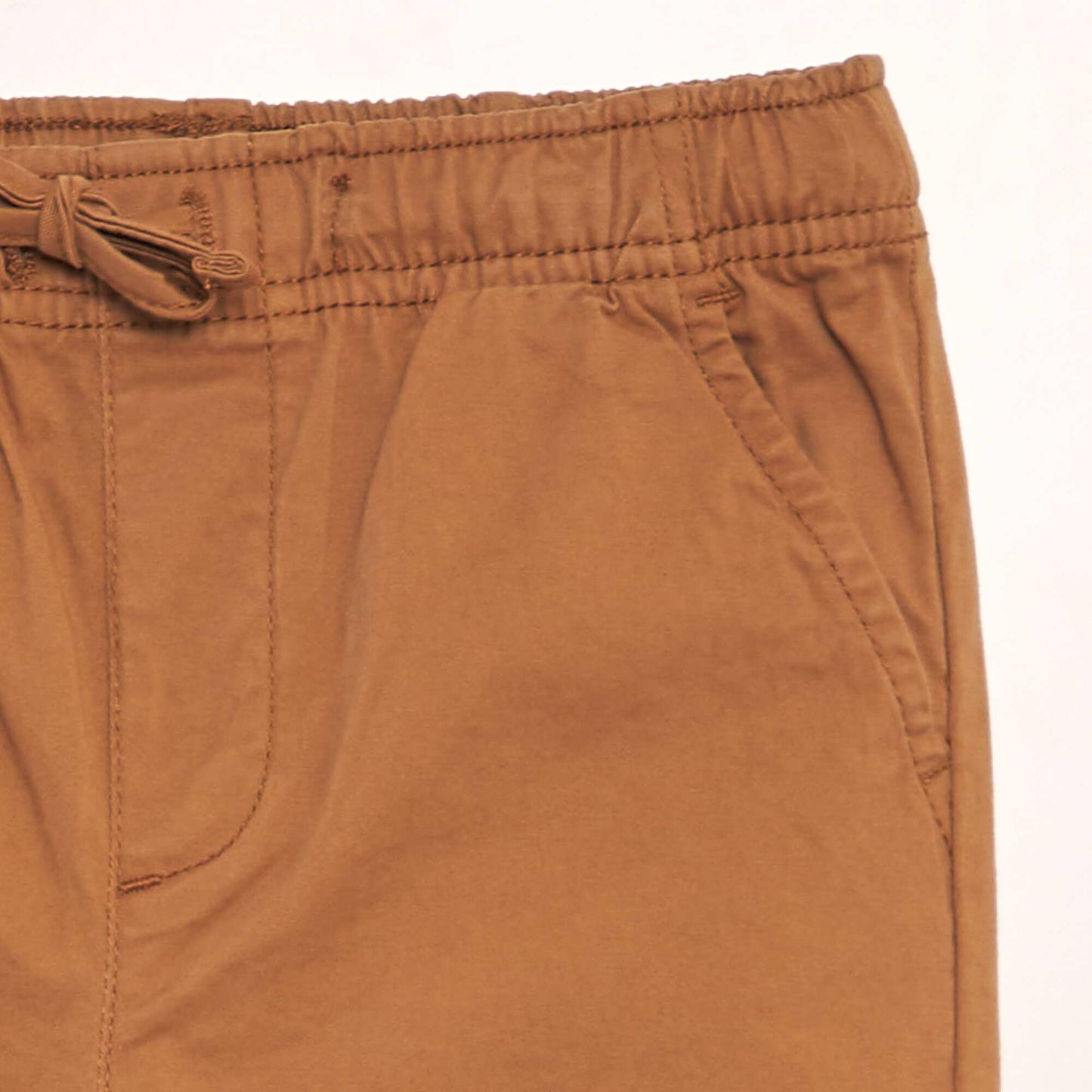 Jogger-style trousers BROWN