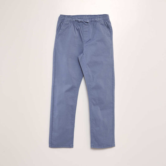 Jogger-style trousers BLUE