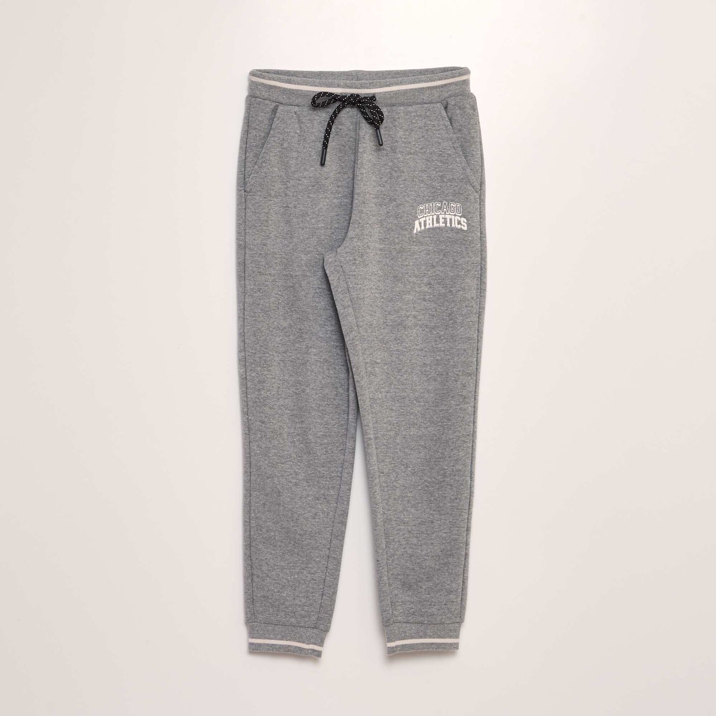 Sweatshirt fabric joggers GREY