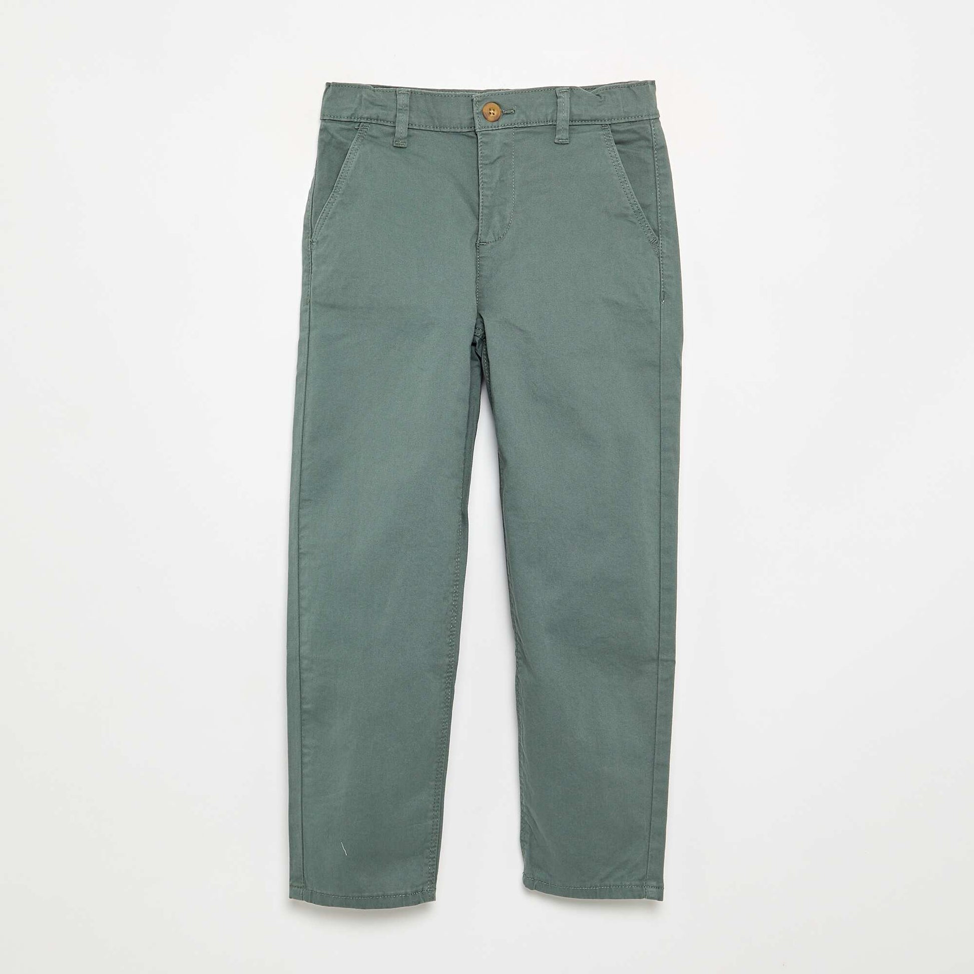 Slim-fit chinos GREEN