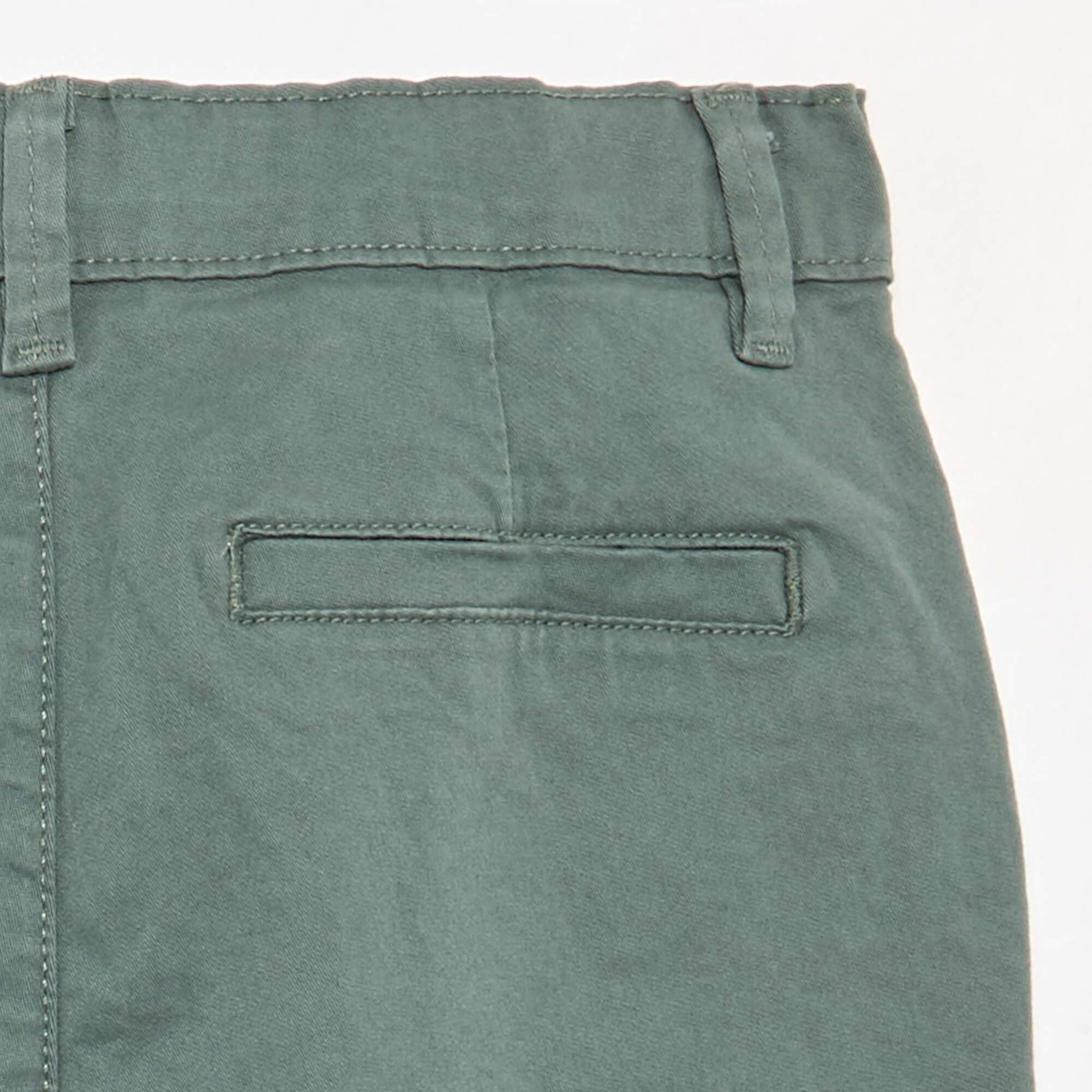 Slim-fit chinos GREEN