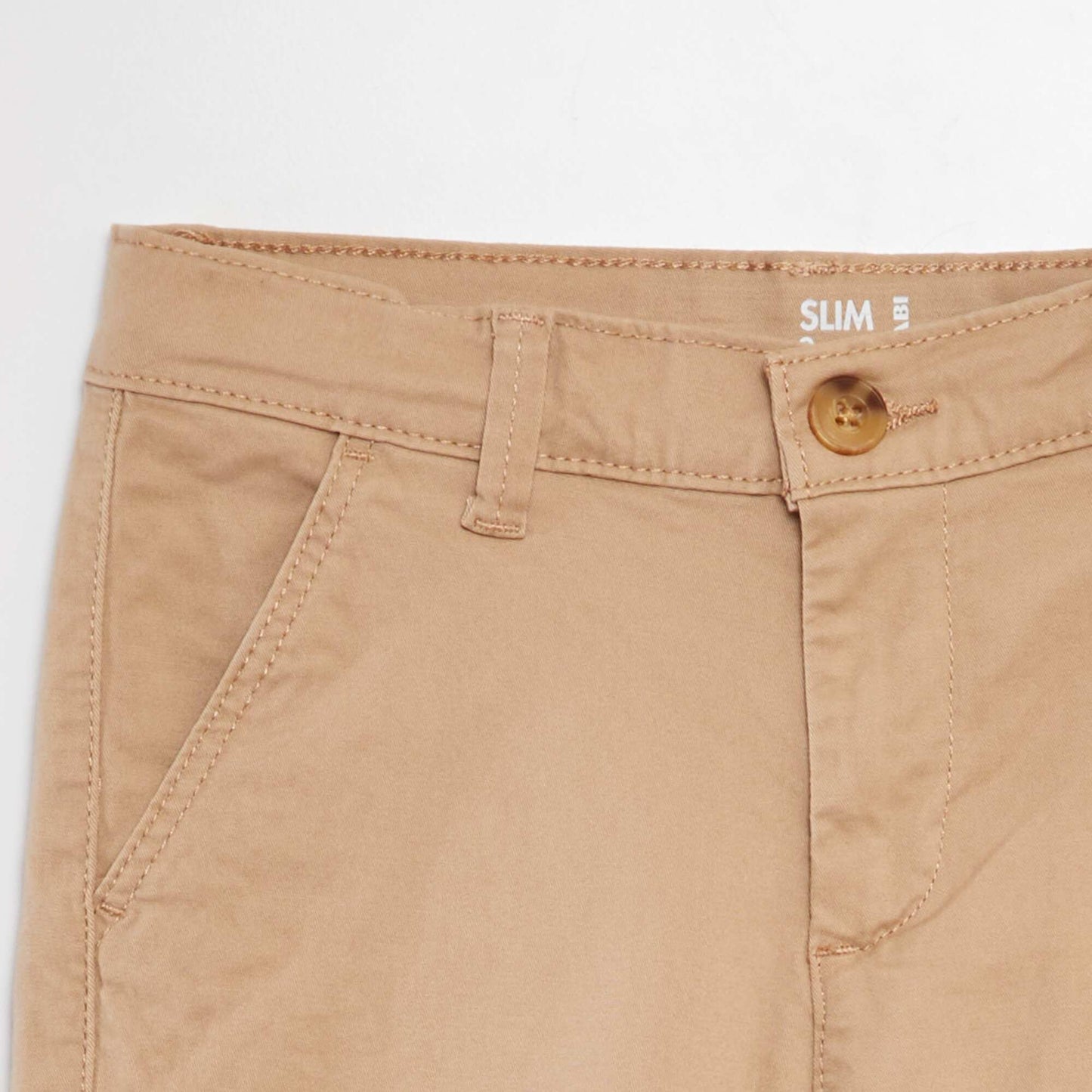 Slim-fit chinos BEIGE