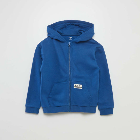 US-style hoodie BLUE