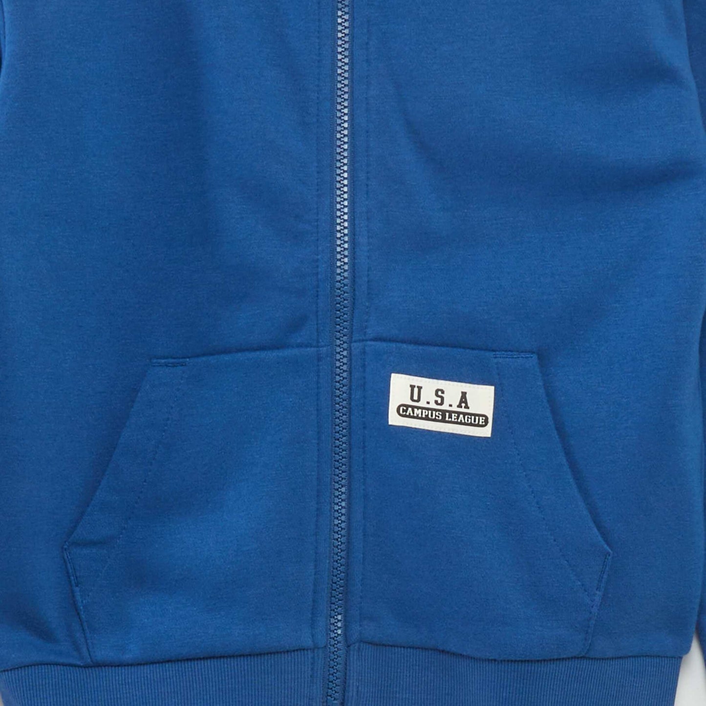 US-style hoodie BLUE