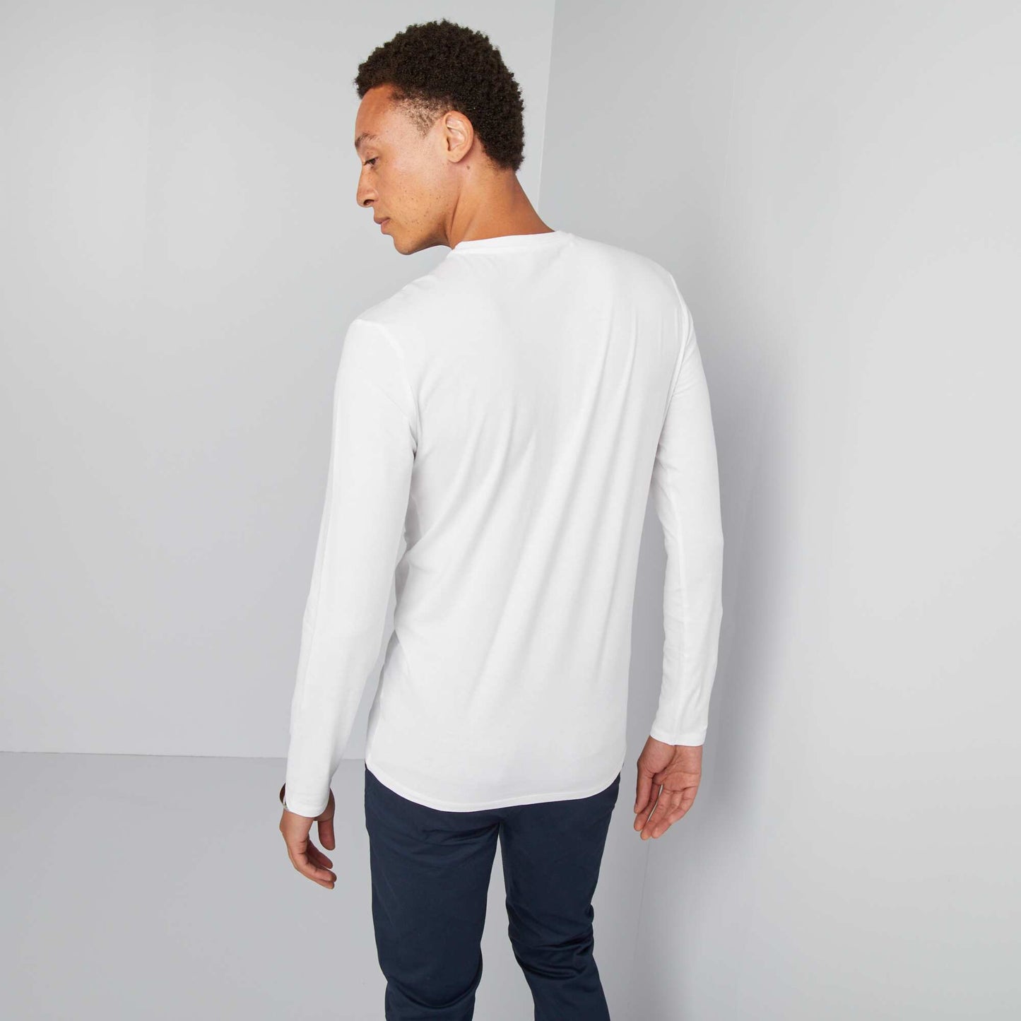 Long-sleeved T-shirt white