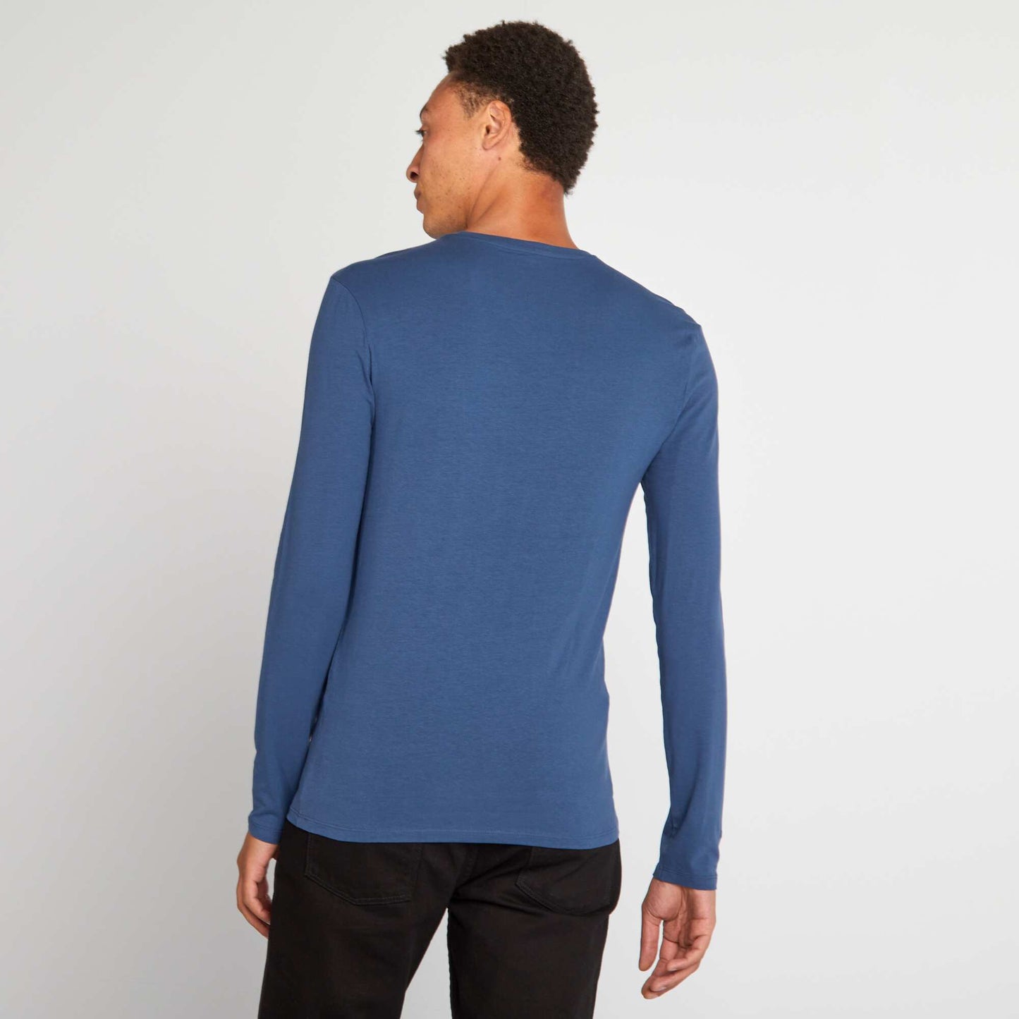 Long-sleeved T-shirt BLUE