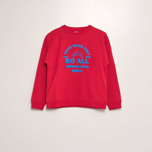 Stylish sweatshirt RED