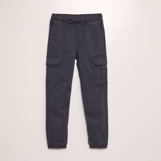 Multi-pocket trousers BLACK