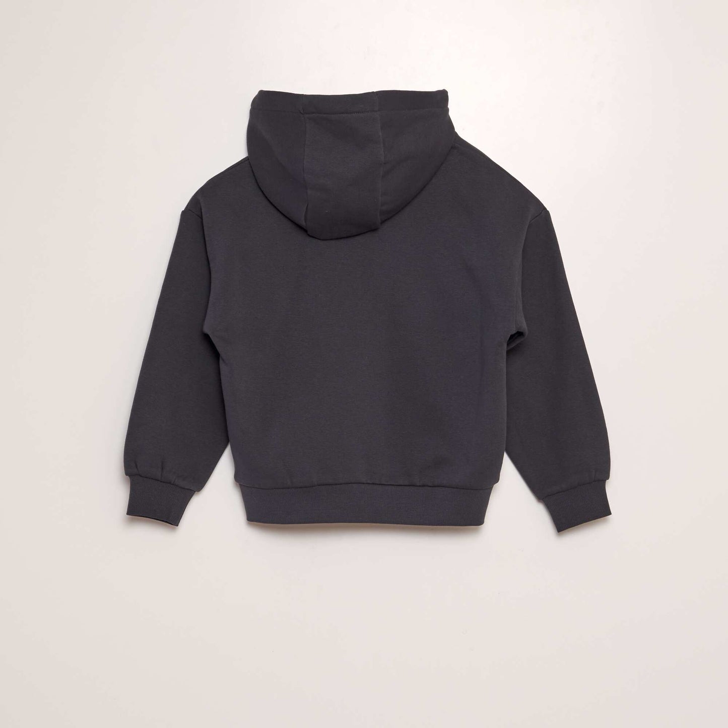 Sweatshirt with kangaroo pocket BLACK