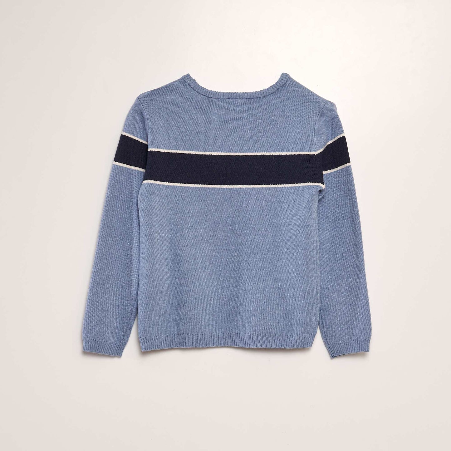 Round-neck sweater BLUE